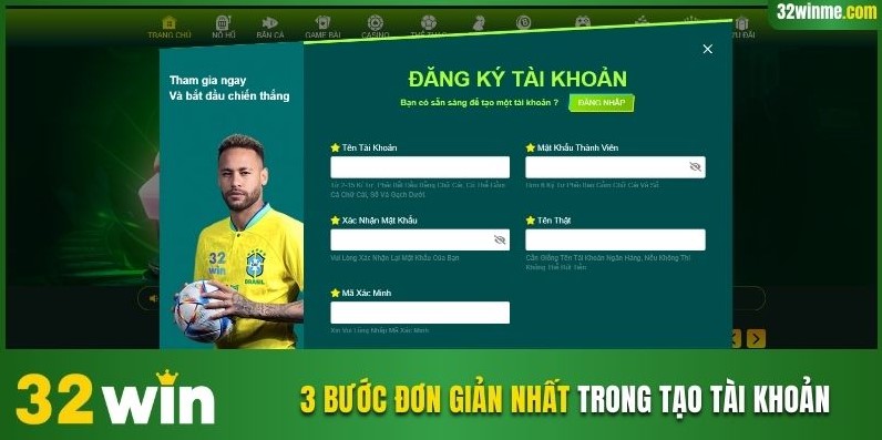 3 bước đơn giản nhất trong quy trình tạo tài khoản