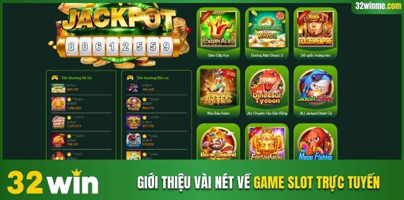 Giới thiệu vài nét về game slot trực tuyến