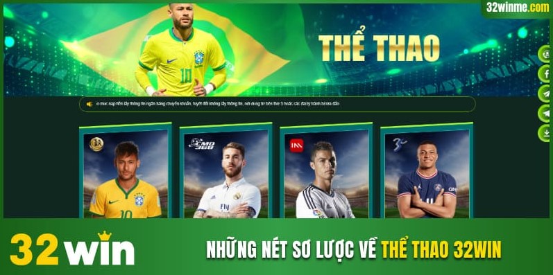 Những nét sơ lược về thể thao 32WIN