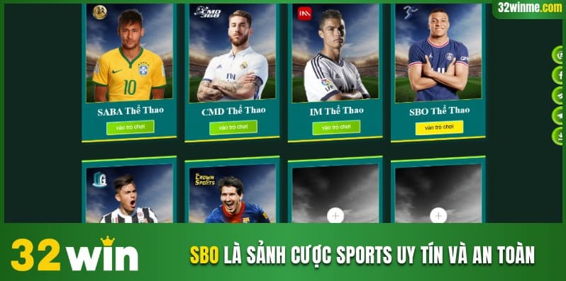 Sbo là sảnh cược sports uy tín và an toàn